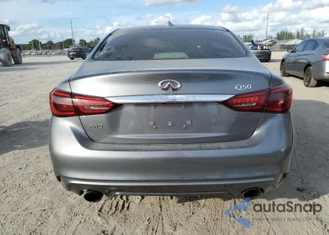 2019 Infiniti Q50 Luxe from USA, damaged, VIN JN1EV7AR8KM555936
